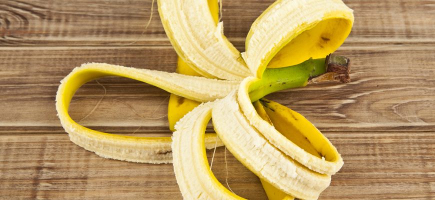 Удобрение из банановой кожуры для комнатных растений рецепт